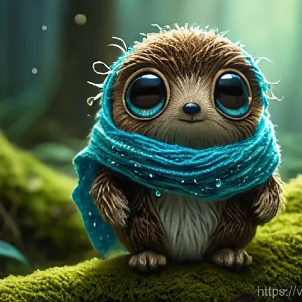 마인드풀테크와 인재 관리 - **Prompt 1: Whimsical Forest Creature**
    A charming, anthropomorphic forest creature with soft, m...