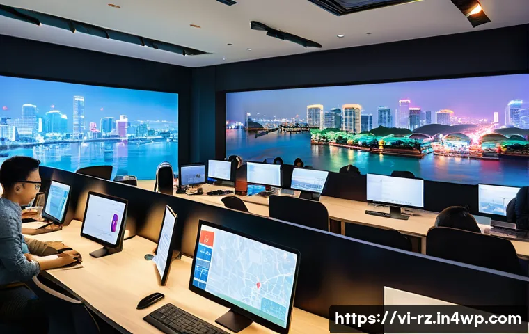 마인드풀테크의 법적 이슈 - A modern Vietnamese tech startup office interior, featuring diverse young professionals collaboratin...